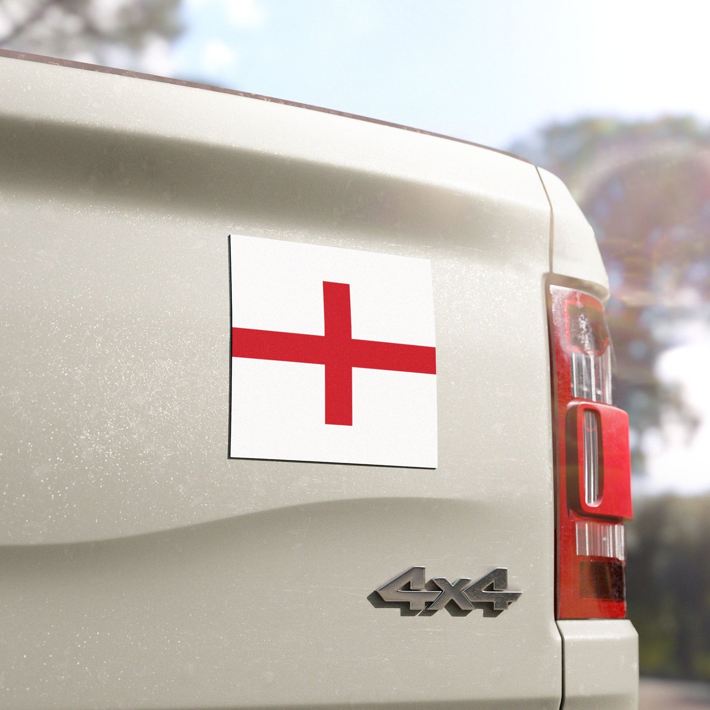 England Flag Car Magnet
