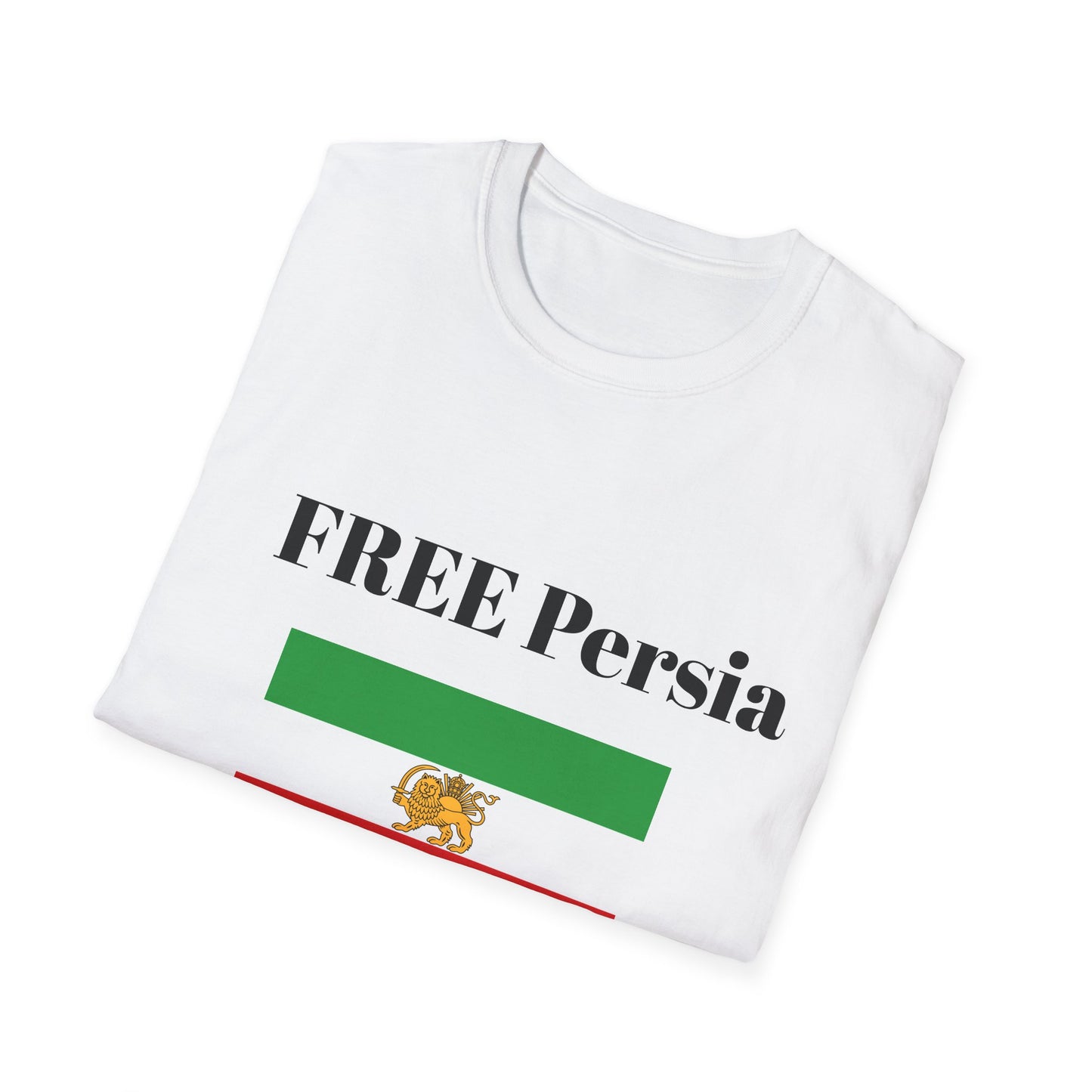 Free Persia flag T-Shirt | Lion and Sun emblem, Persian protest design