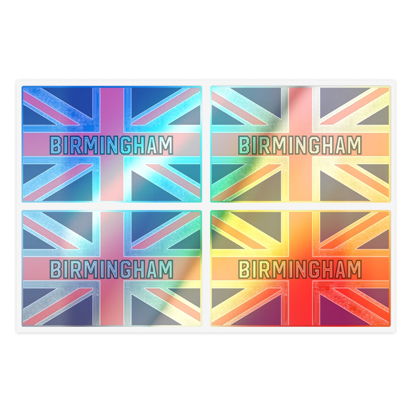 Sticker Sheets Birmingham - (4 Pack)