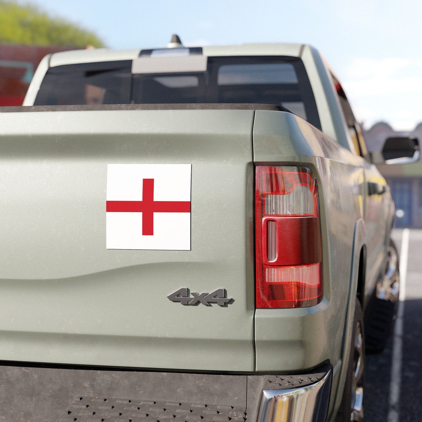 England Flag Car Magnet