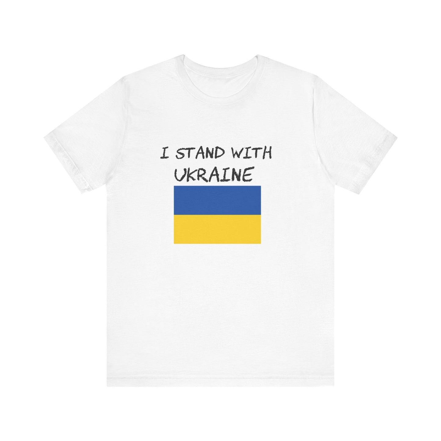 I Stand With Ukraine - Sleeve Tee