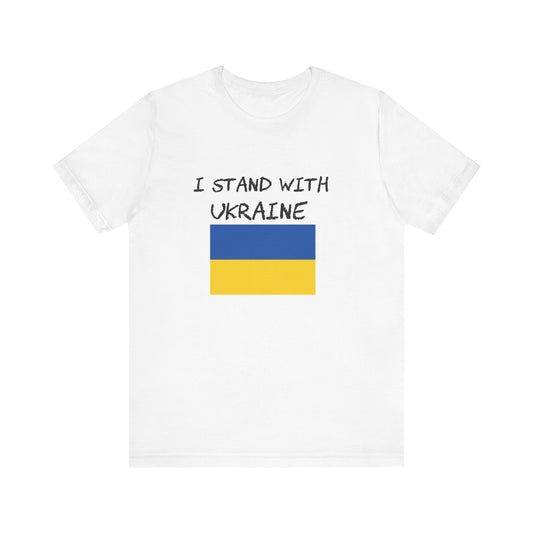 I Stand With Ukraine - Sleeve Tee