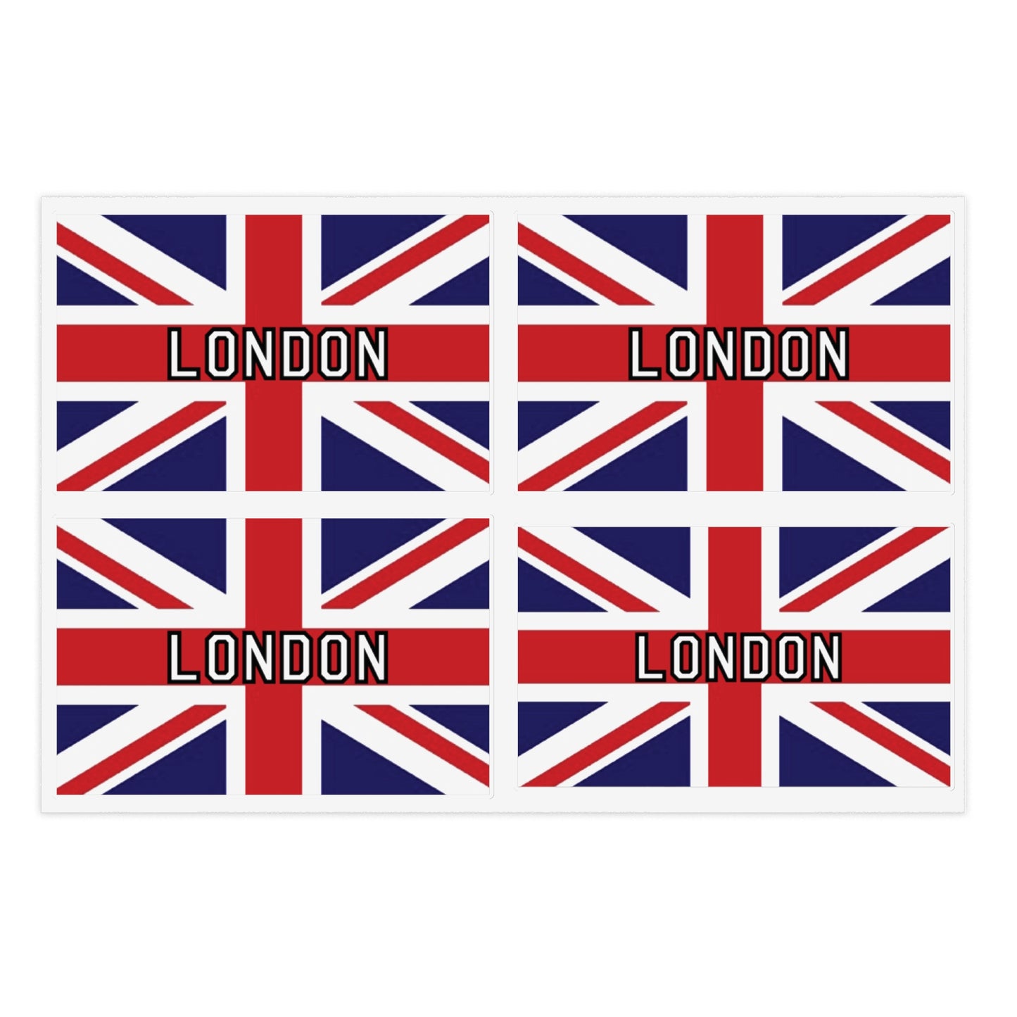 Sticker Sheet London - (4 Pack)