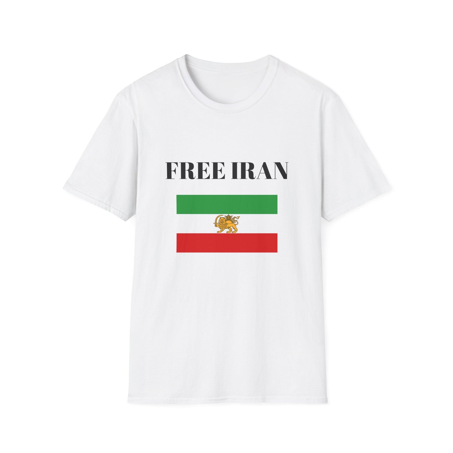 Copy of Free Iran flag T-Shirt | Lion and Sun emblem, Persian protest design