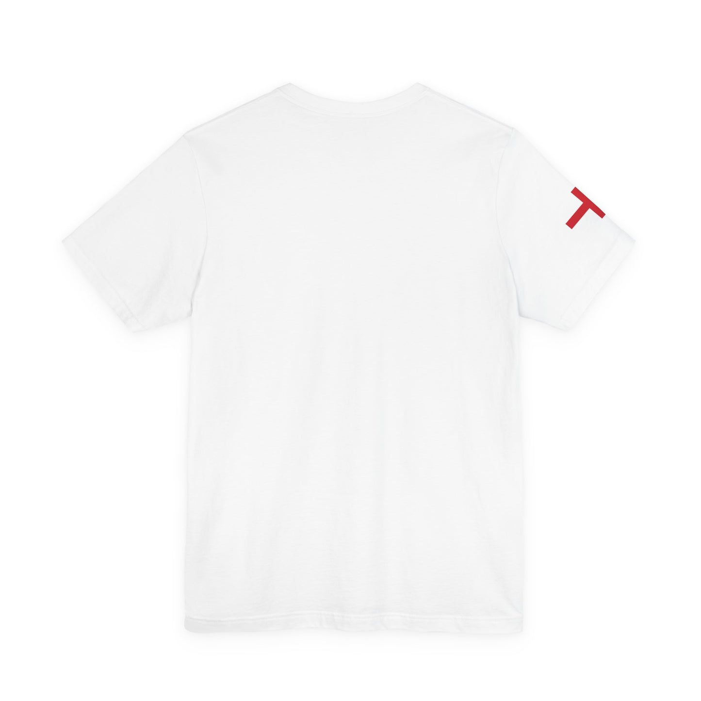 Enough Is Enough - Protect The Children (England Flag Right Only Sleeve) Unisex Jersey Short Sleeve Tee