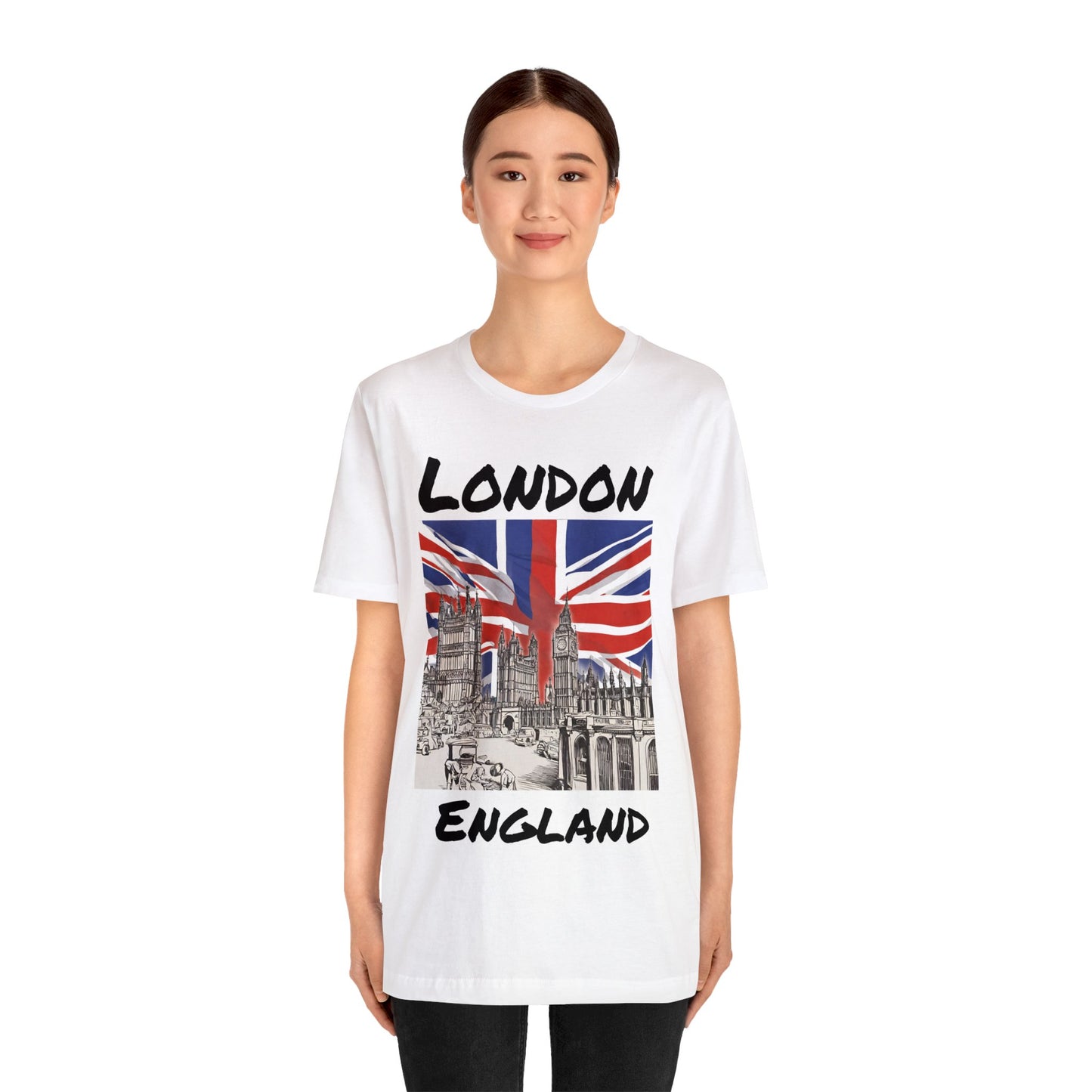 London England - Sleeve Tee