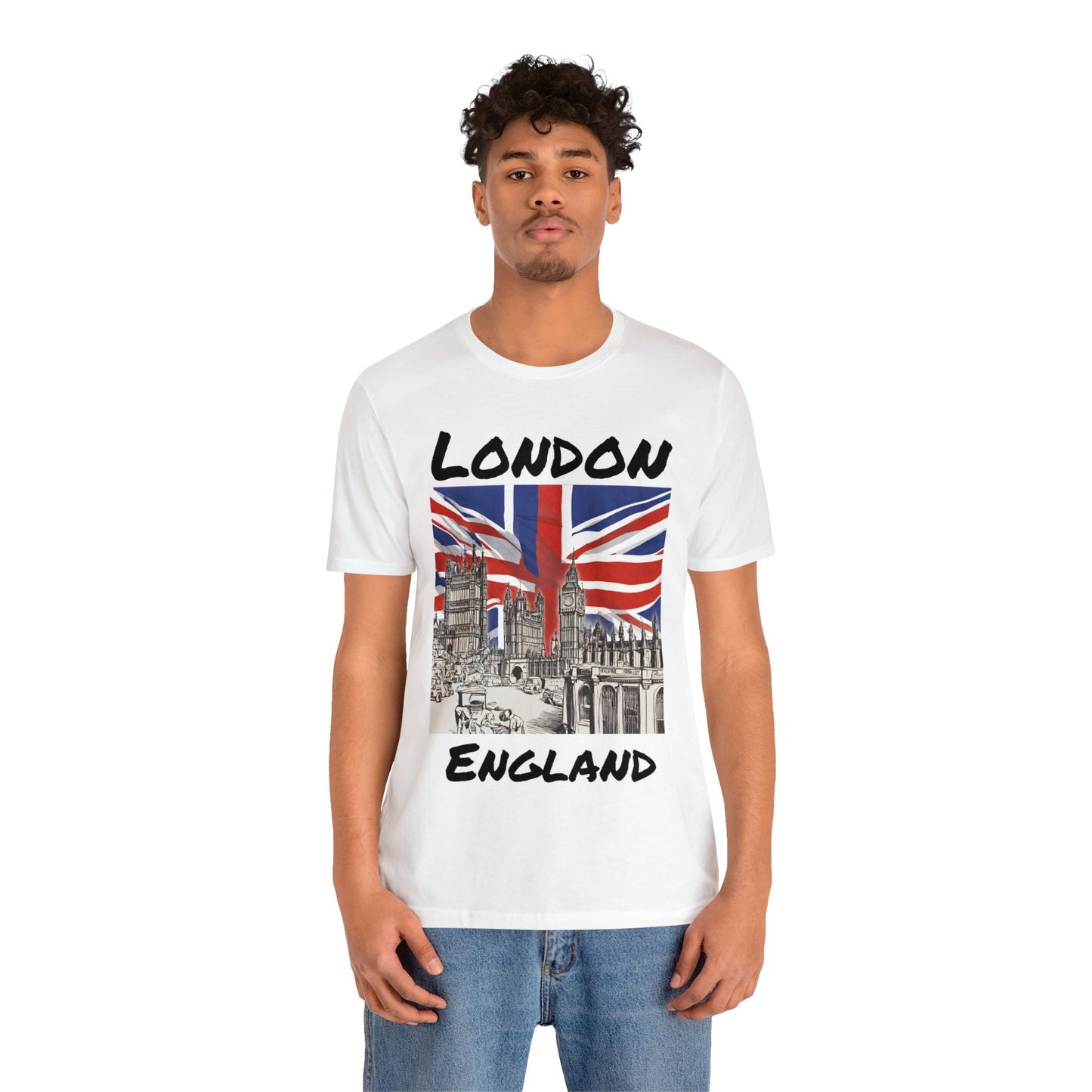 London England - Sleeve Tee