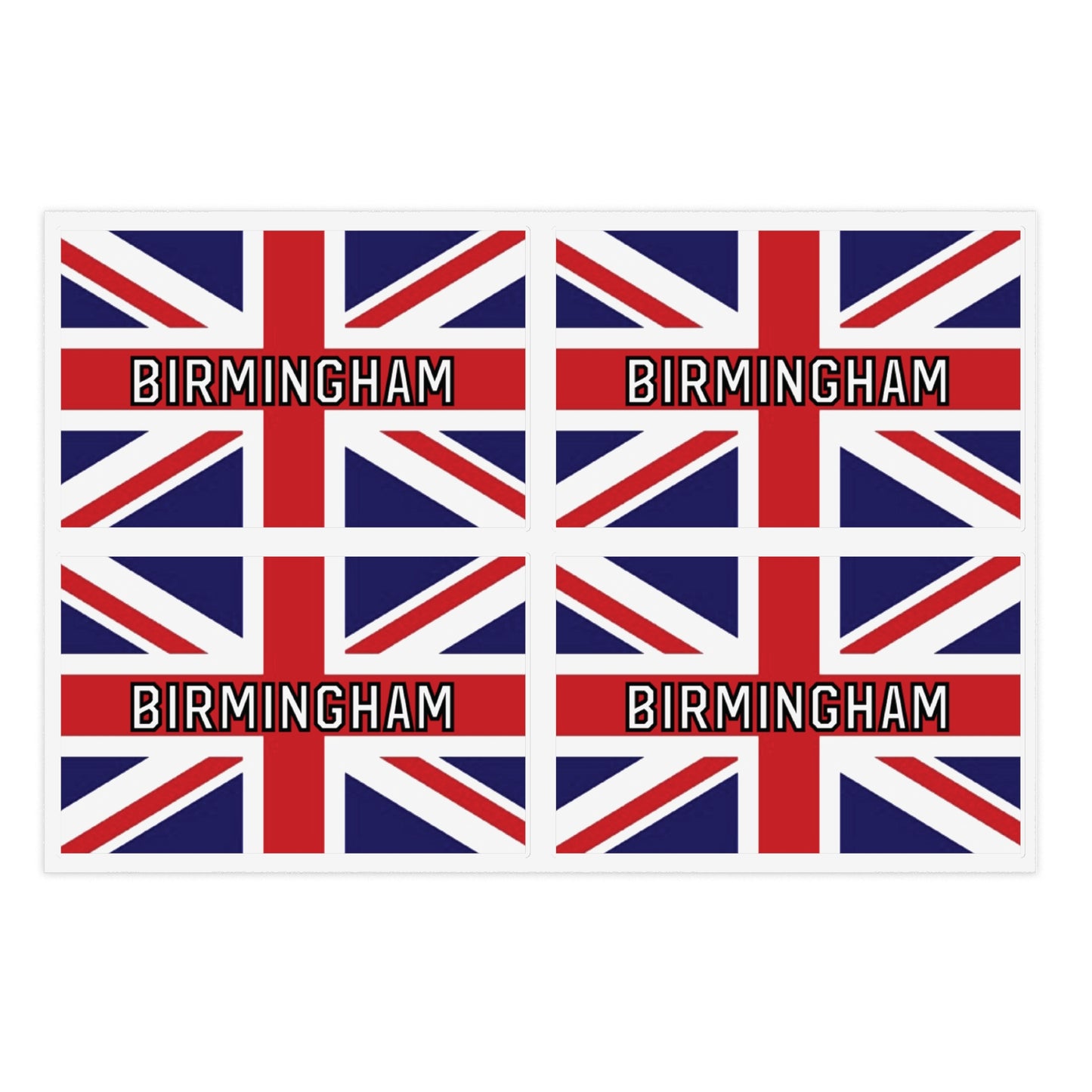 Sticker Sheets Birmingham - (4 Pack)