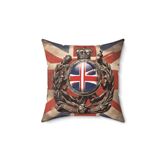 British Empire Square Pillow