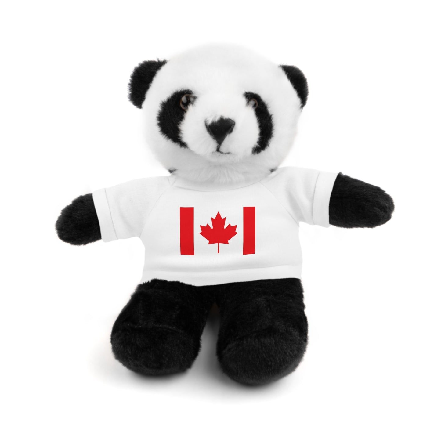 Canada Flag - Stuffed Animals with Tee