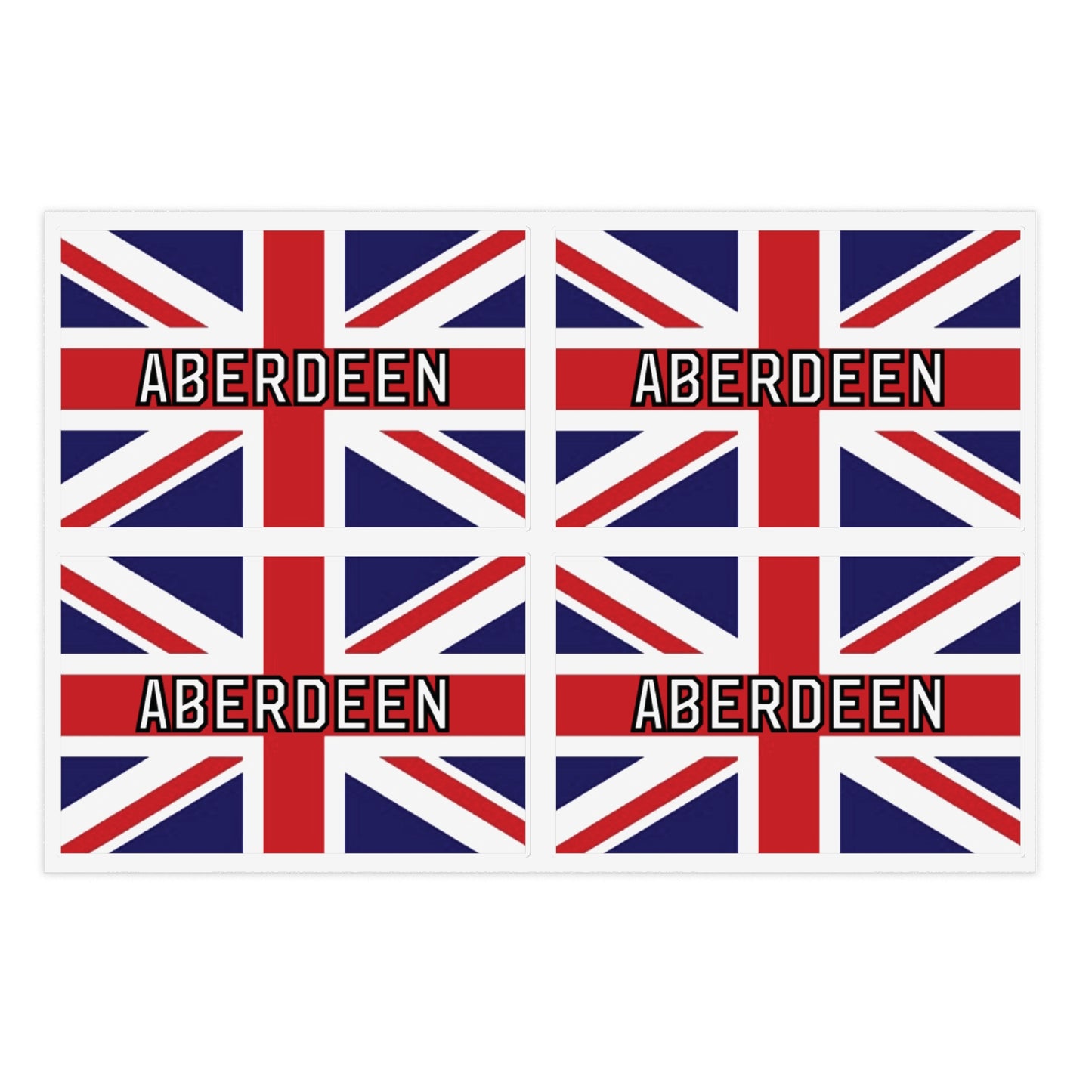 Sticker Sheets Aberdeen - (4 Pack)