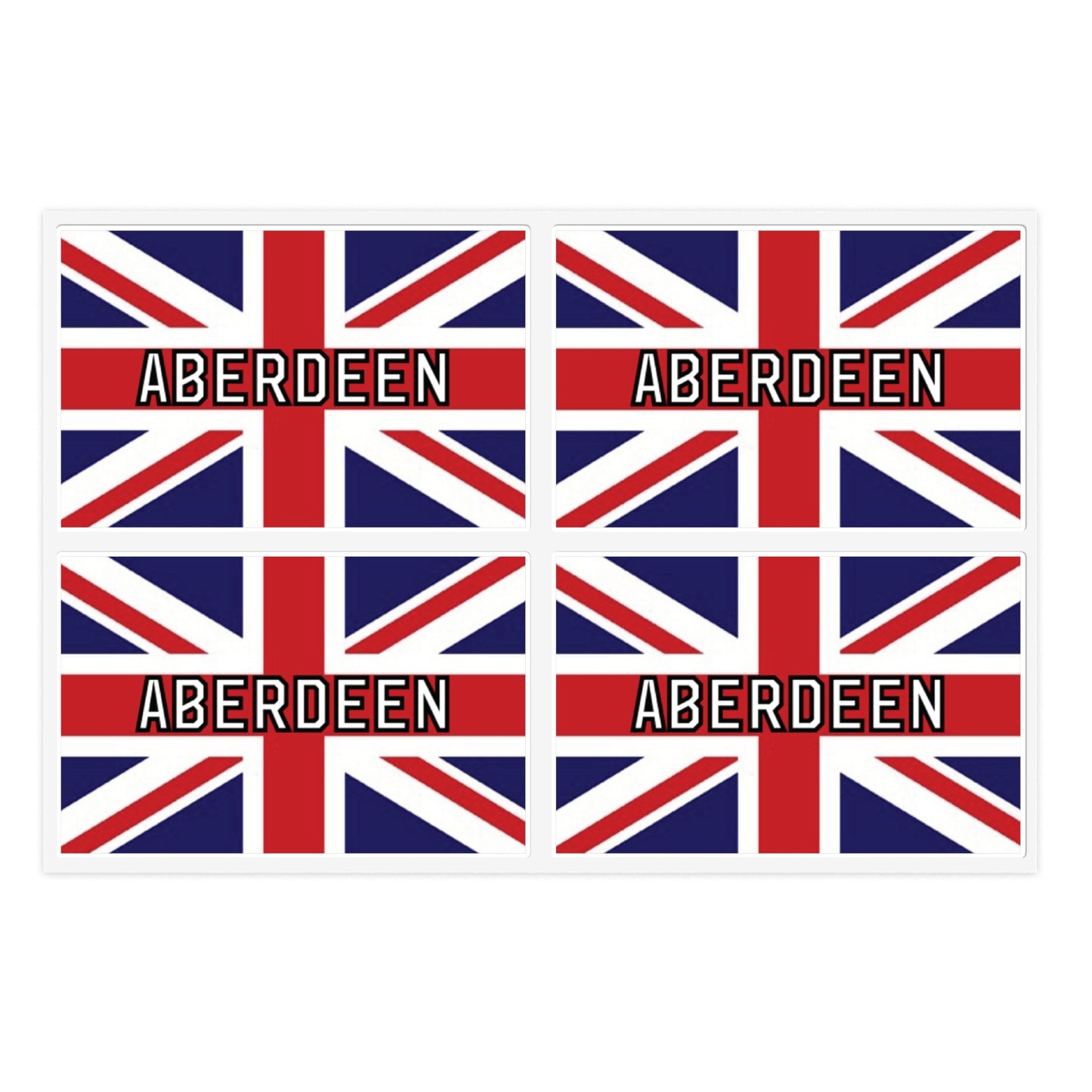 Sticker Sheets Aberdeen - (4 Pack)