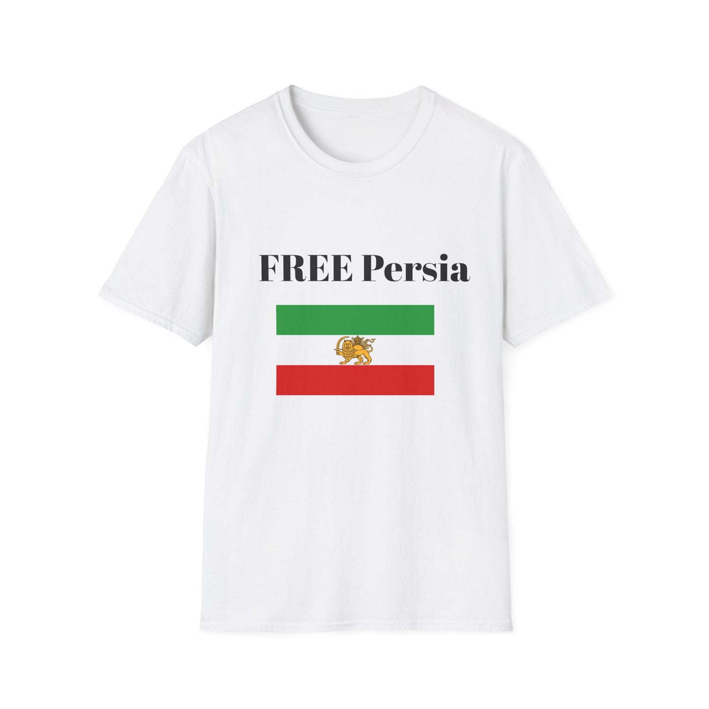 Free Persia flag T-Shirt | Lion and Sun emblem, Persian protest design