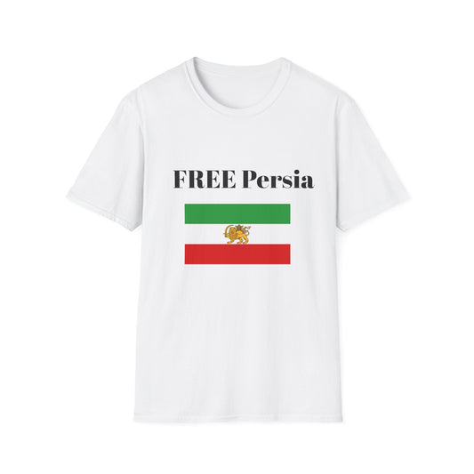 Free Persia flag T-Shirt | Lion and Sun emblem, Persian protest design