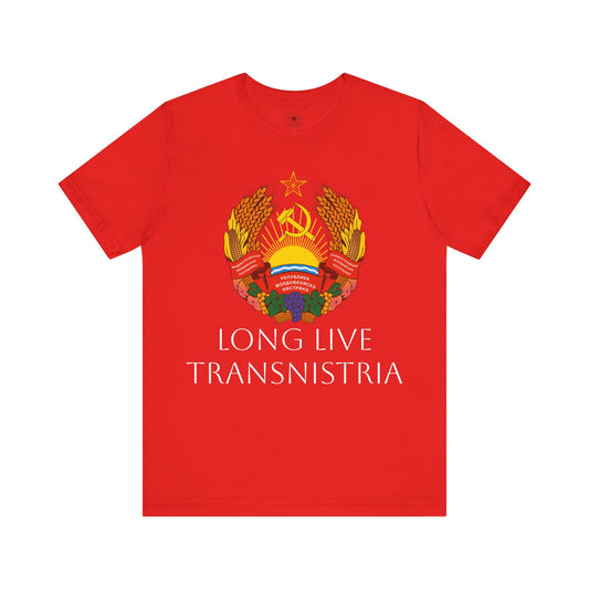 Long Live Transnistria - Unisex Jersey Short Sleeve Tee