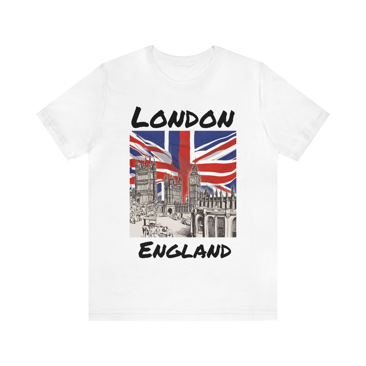 London England - Sleeve Tee