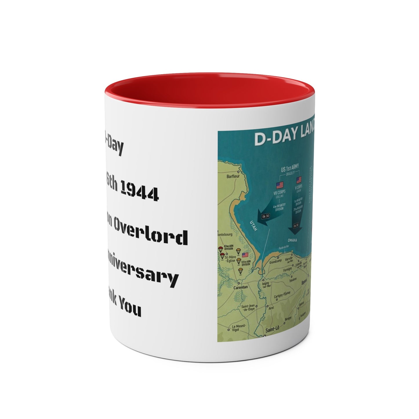 D-Day 80th Aniversery Mug - 001