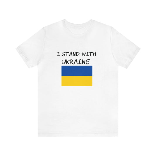 I Stand With Ukraine - Sleeve Tee