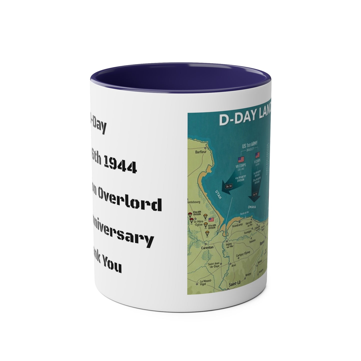 D-Day 80th Aniversery Mug - 001