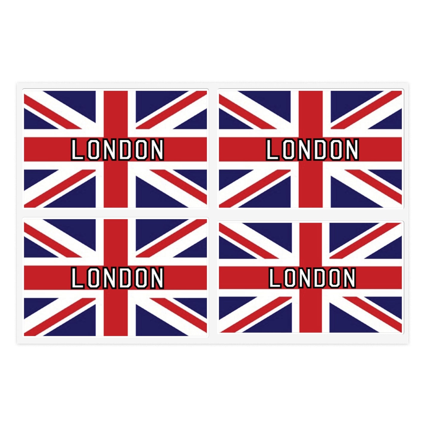 Sticker Sheet London - (4 Pack)